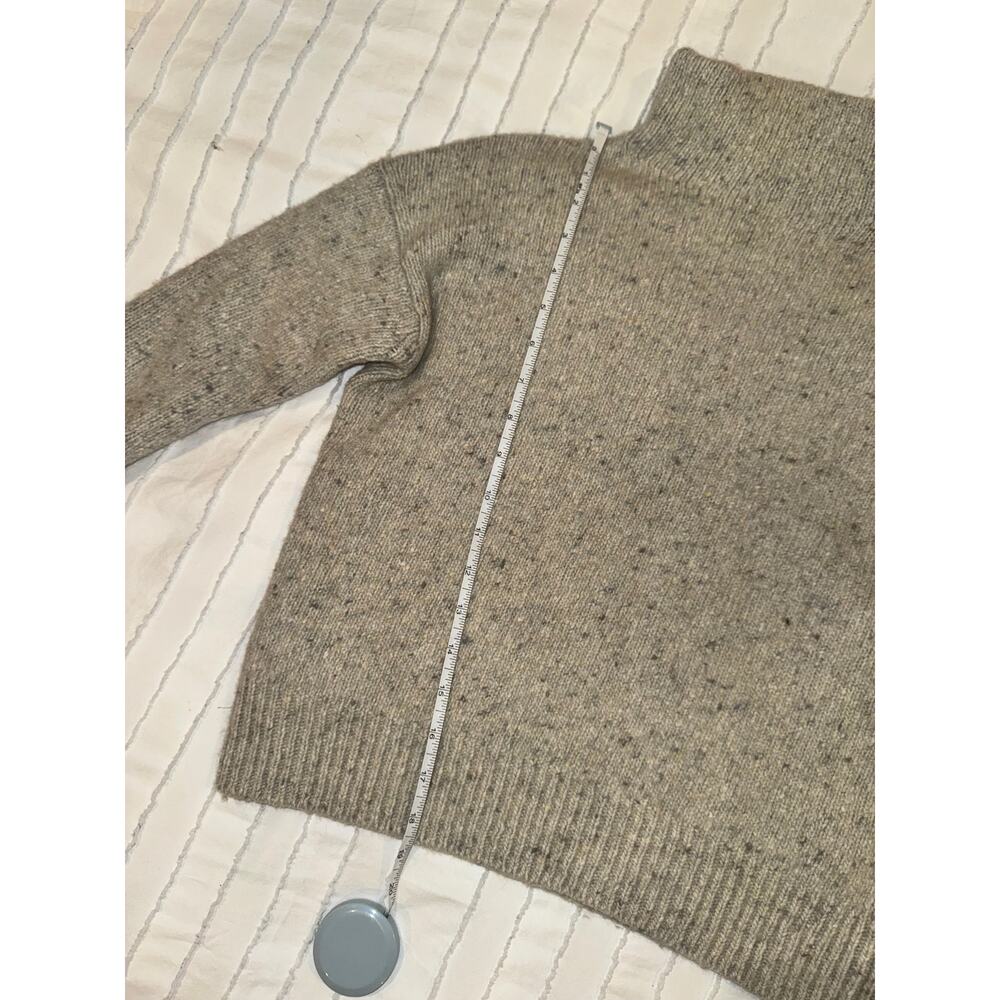 Vince Alpaca Wool Blend Funnel Neck Sweater Women's XS Quiet Luxury Timeless - Picture 3 of 16